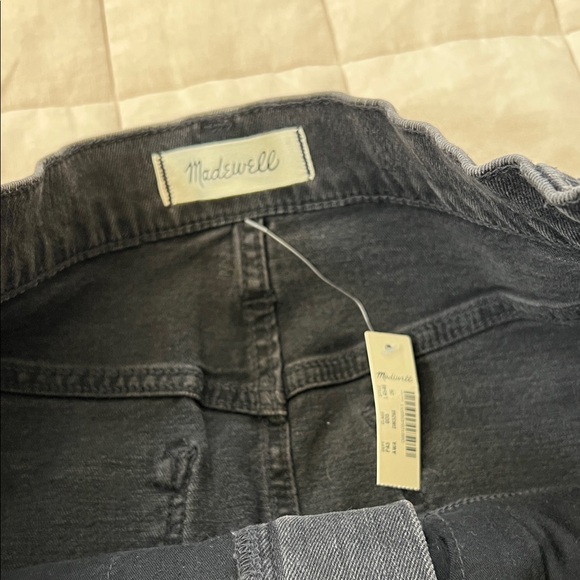 Madewell Black Denim Mini Skirt - Picture 2 of 4